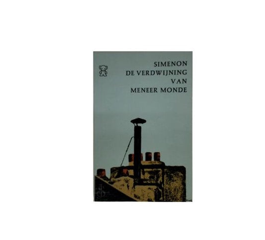 Kaft van De Verwdwijning van Meneer Monde - Georges Simenon