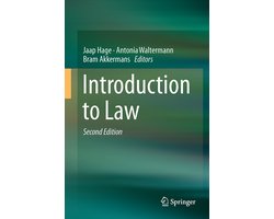 Kaft van Introduction to Law