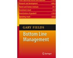 Kaft van Bottom Line Management