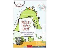 Kaft van Krickel-Krakel-Buch. Rätselbilder zum Weitermalen