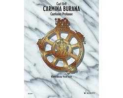 Kaft van Carmina Burana Vocal Score