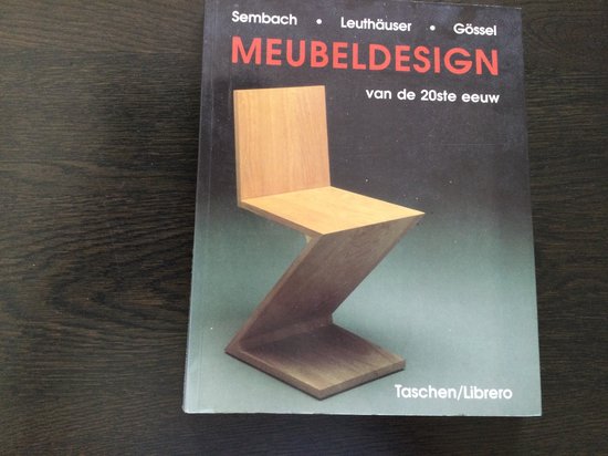 Kaft van Meubeldesign van de 20ste eeuw. Taschen