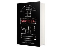 Kaft van Rayuela (Edición conmemorativa de la RAE y la ASALE)