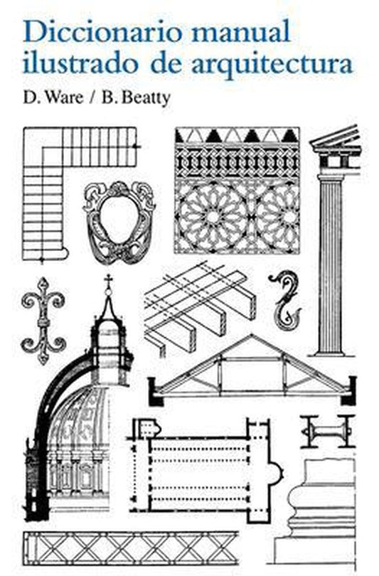 Kaft van Diccionario Manual Ilustrado de Arquitectura