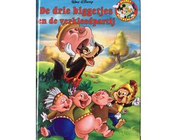 Kaft van Disney boekenclub : De drie biggetjes en de verkleedpartij