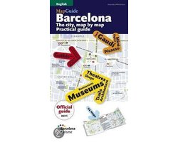 Kaft van Barcelona Map Guide