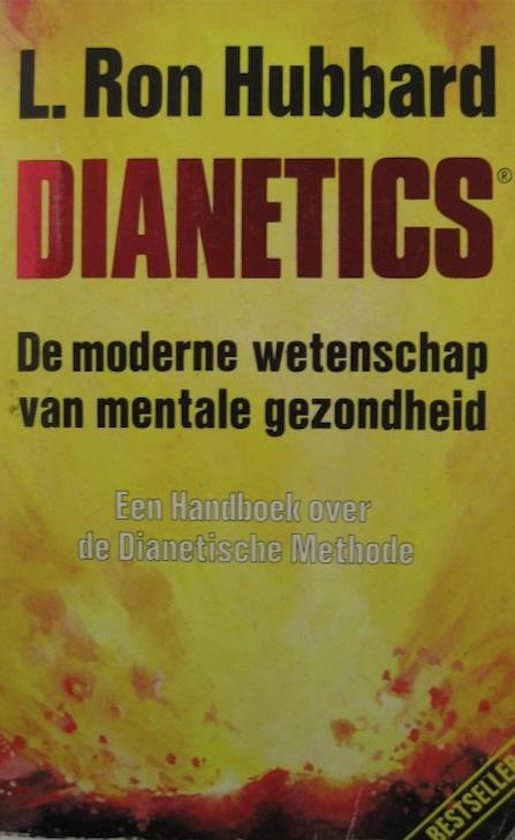 Kaft van Dianetics : de moderne wetenschap van mentale gezondheid : een handboek over de dianetische methode