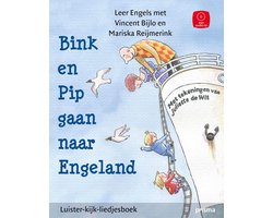 Kaft van Bink en Pip gaan naar Engeland