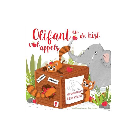 Kaft van Olifant en de kist vol appels