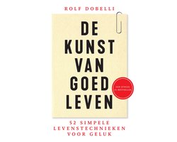 Kaft van De kunst van goed leven