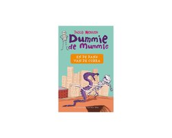 Kaft van Dummie de mummie 5 - Dummie de mummie en de dans van de cobra