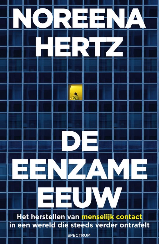 Kaft van De eenzame eeuw