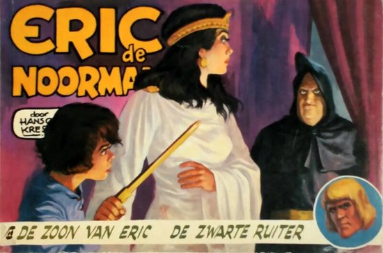 Kaft van Eric de Noorman no 5: De zoon van EricDe zwarte ruiter