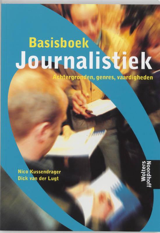 Kaft van Basisboek journalistiek