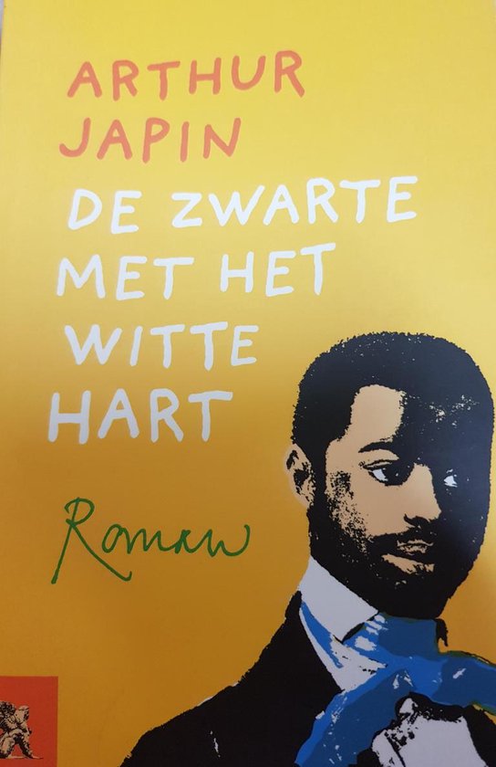 Kaft van De zwarte met het witte hart - Arthur Japin