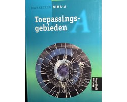 Kaft van Toepassingsgebieden marketing nima-a