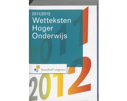 Kaft van Wetteksten 2011-2012