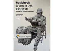 Kaft van Basisboek journalistiek schrijven