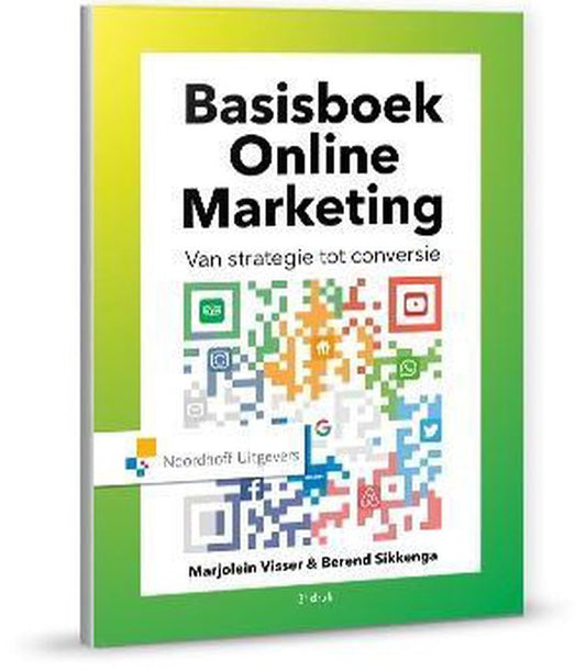 Kaft van Basisboek online marketing