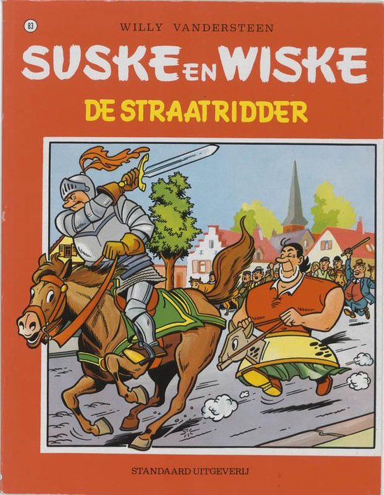 Kaft van Suske en Wiske no 83 - De straatridder