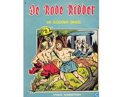 Kaft van De rode ridder - De gouden sikkel - 1e druk 1961