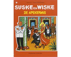 Kaft van Suske en Wiske no 77: De apekermis