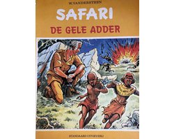 Kaft van Gele adder 1973