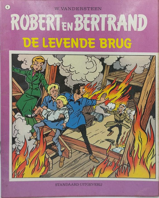 Kaft van Levende brug