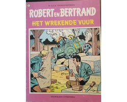 Kaft van Robert en Bertrand 34 - Het wrekende vuur  druk 1