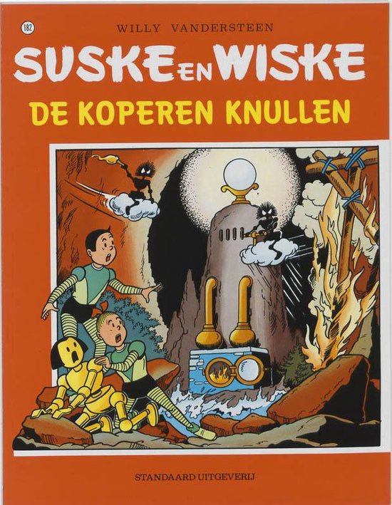 Kaft van Suske en Wiske no 132 - De koperen knullen