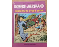 Kaft van Robert en Bertrand 39. Fantoom op spoor zeven