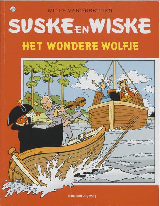 Kaft van Suske en Wiske no 228 - Het wondere Wolfje