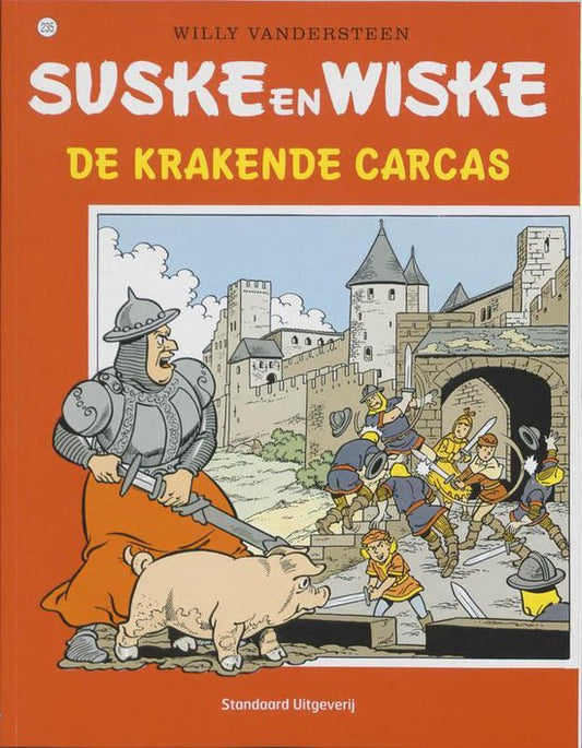 Kaft van Suske en Wiske 235 - De krakende Carcas