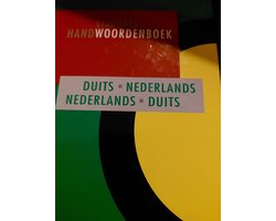 Kaft van HANDWOORDENBOEK DUITS-NED/NED-DUITS