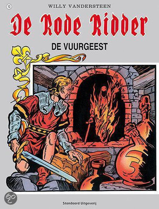 Kaft van Rode Ridder 013 De Vuurgeest