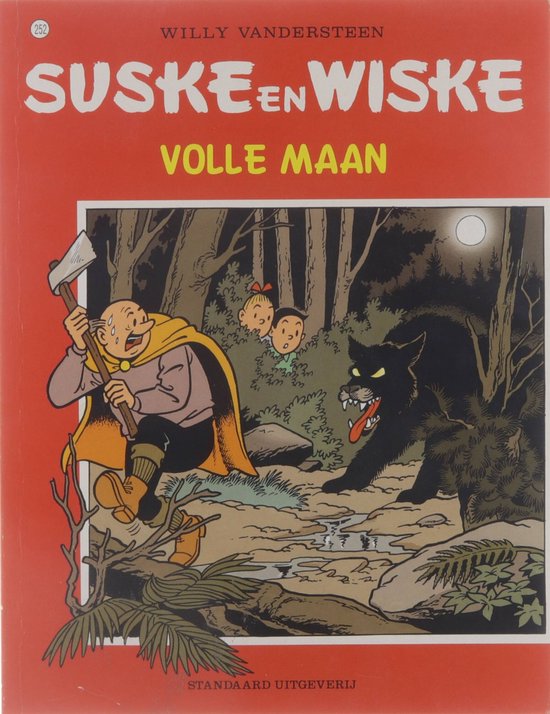 Kaft van Suske en Wiske 252 - Volle maan