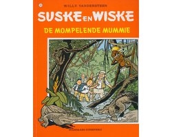 Kaft van Suske en Wiske 255: De mompelende mummie