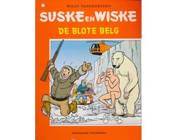 Kaft van Suske en Wiske 272 - De blote Belg