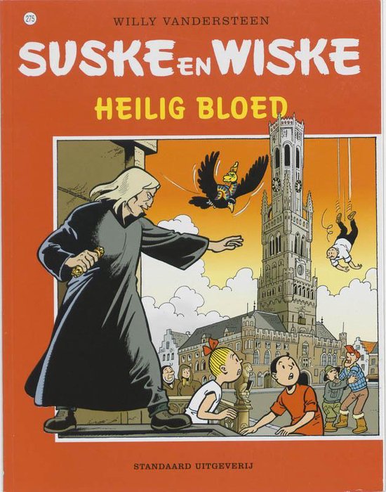 Kaft van Suske en Wiske 275 - Heilig bloed