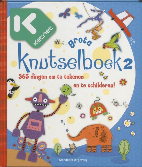 Kaft van Het Grote Ketnet Knutselboek 2