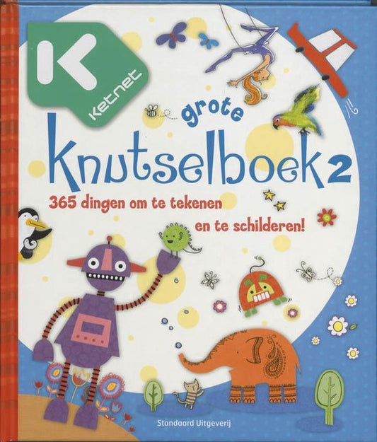 Kaft van Het Grote Ketnet Knutselboek 2