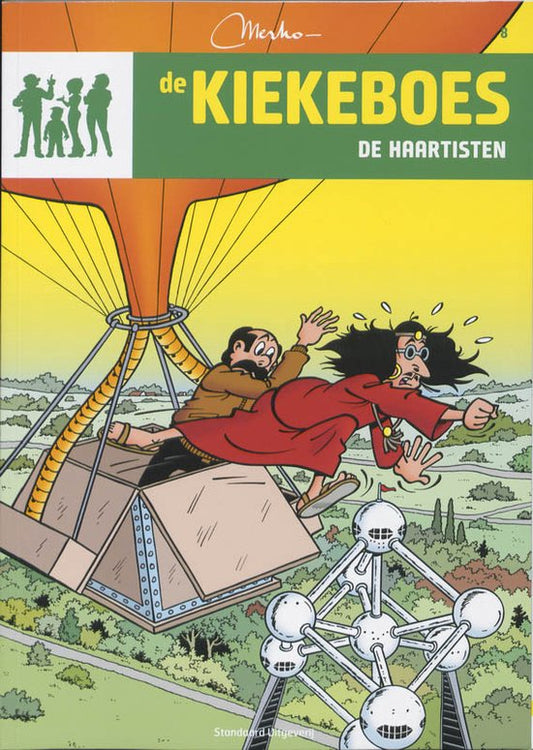 Kaft van De haar-tisten