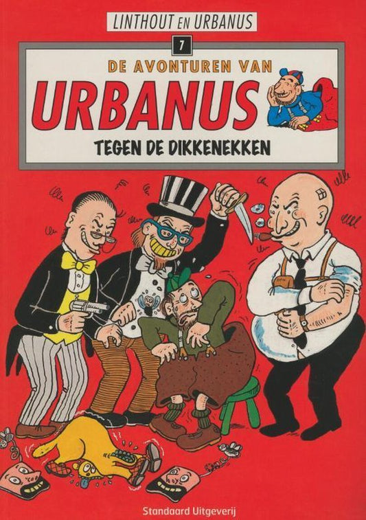 Kaft van Urbanus 7 - tegen de dikkenekken