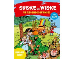 Kaft van Suske en Wiske 184 - Suske en Wiske De Regenboogprinses