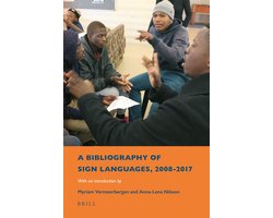 Kaft van A Bibliography of Sign Languages, 2008-2017