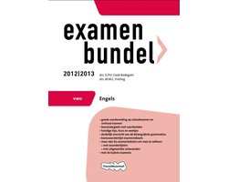 Kaft van Examenbundel vwo Engels 2012/2013