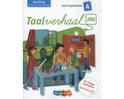 Kaft van Taalverhaal.nu Spelling 4 Leerlingenboek