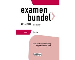 Kaft van Examenbundel vwo Engels 2016/2017