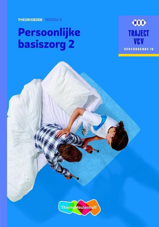 Kaft van Traject V&V - Persoonlijke basiszorg Theorieboek niveau 3