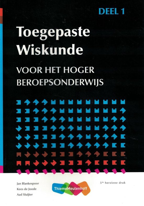 Kaft van Toegepaste wiskunde 1 HBO